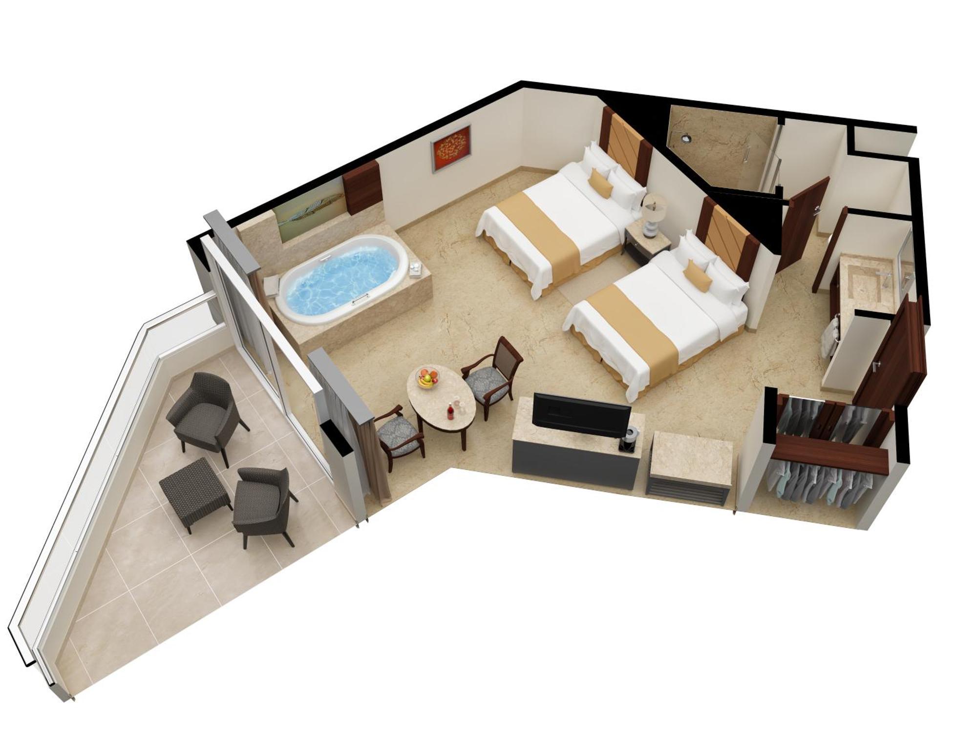 Moon Palace Cancun Alfredo V. Bonfil Room photo