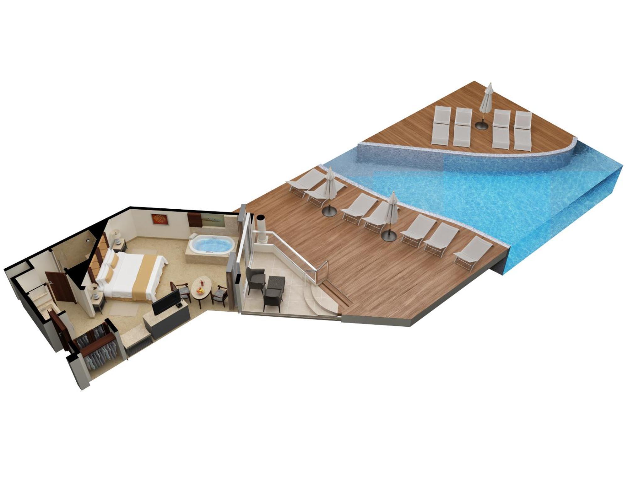 Moon Palace Cancun Alfredo V. Bonfil Room photo